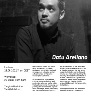Guest Lecture and Workshop: Datu Arellano